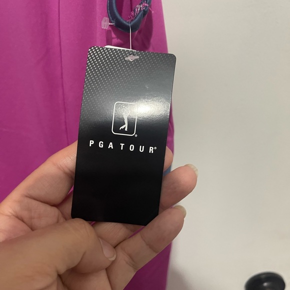 PGA Tour Fuchsia - Pink Sleeveless Mock Neck Sheath XL Dress - Picture 4 of 5